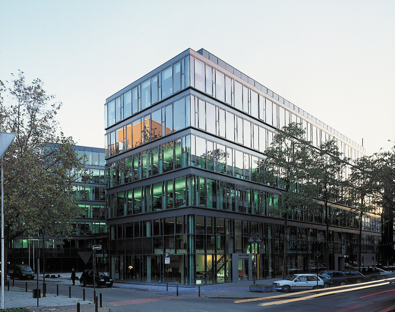 从 Löwenhofstrasse/Große Bleiche 交叉口查看