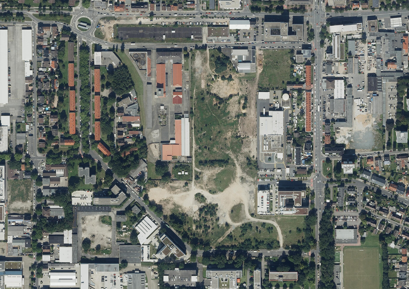 Luftbild Stadtquartier Süd