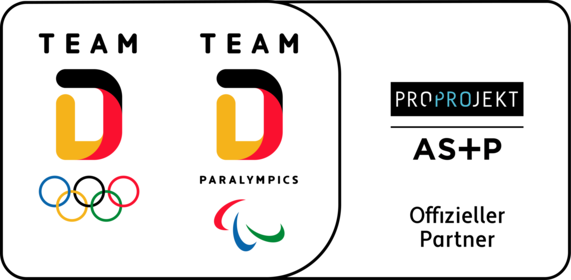 Team D Paralympics, ProProjekt, AS+P Offizieller Partner